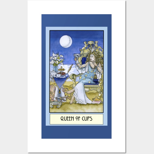 Queen of Cups, Card Wall Art by WinonaCookie